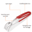 Buy Stainless Steel Chimta and Pakad Set – Heat-Resistant Tongs for ...