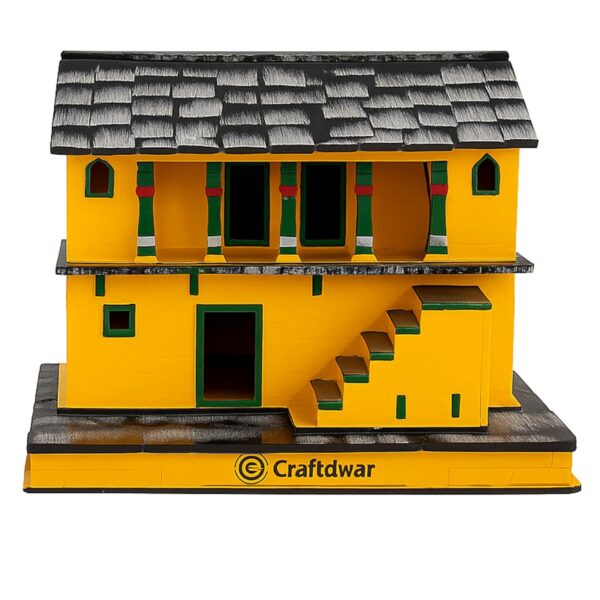 Uttarakhand Pahadi House Miniature